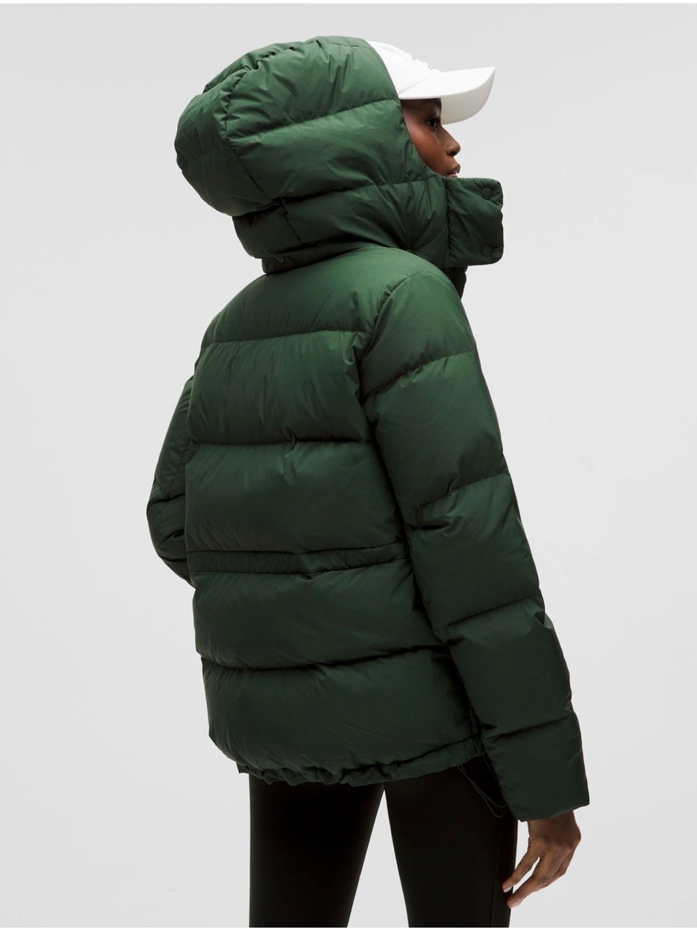 Lululemon wunder puff - legacy green - size 10